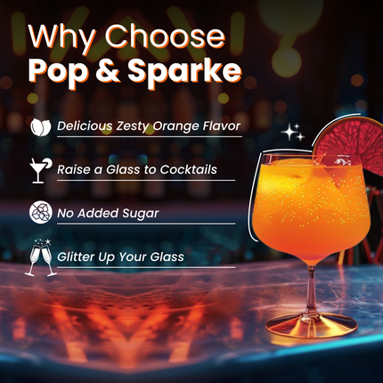 Pop & Spark - Zesty Orange | 10 Tablets