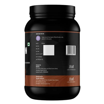 Whey Protein - Muscle Building | Chocolate Flavour | 1Kg