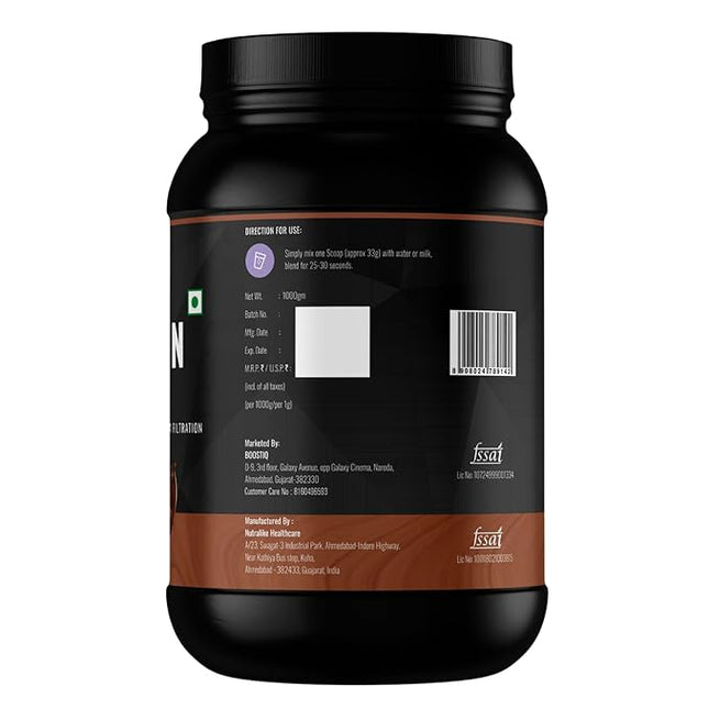 Whey Protein - Muscle Building | Chocolate Flavour | 1Kg