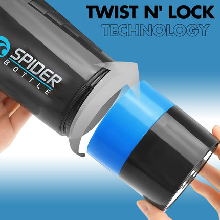 Spider Gym Shaker Bottle