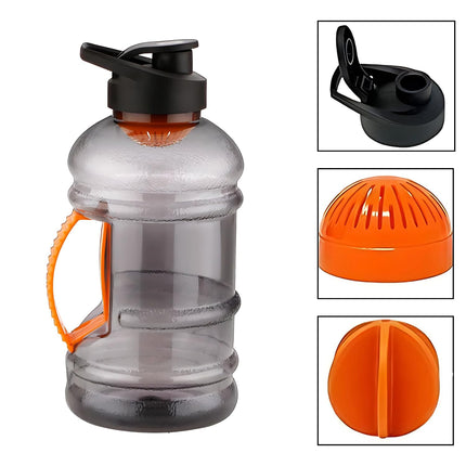 1.5L Protein Gallon Bottle with Mixer Ball and Strainer