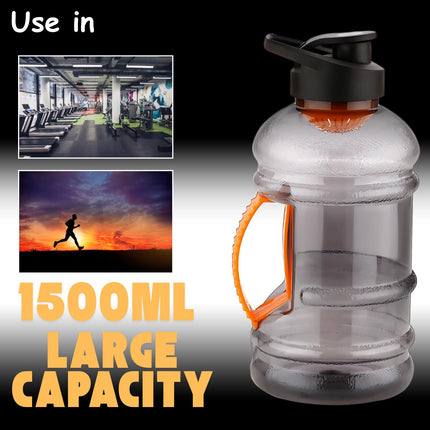 1.5L Protein Gallon Bottle with Mixer Ball and Strainer