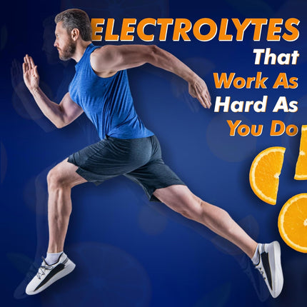 Electrolytes - Instant Hydration | Orange Flavour | 20 Tablets
