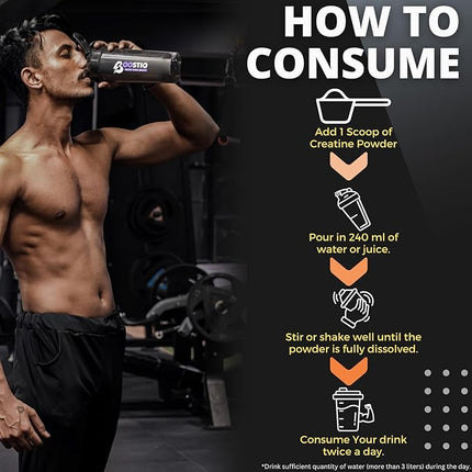 Creatine Monohydrate - Muscle Strength | Unflavoured | 100gm