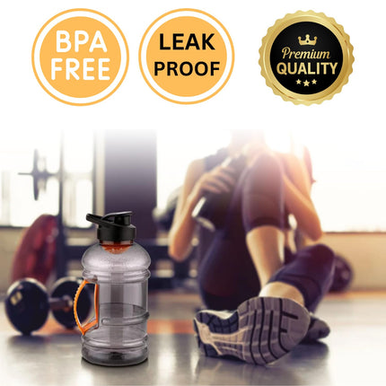 1.5L Protein Gallon Bottle with Mixer Ball and Strainer