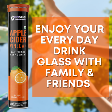 Apple Cider Vinegar – Weight Loss | Orange Flavour | 20 Tablets