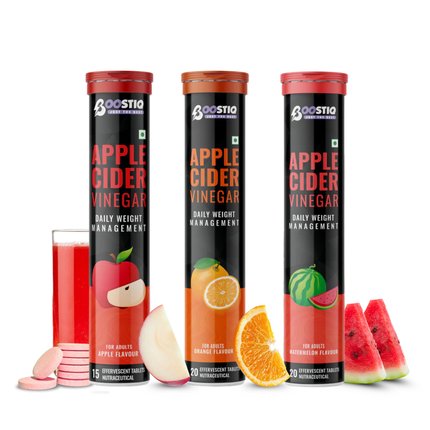 Apple Cider Vinegar Combo Pack– Weight Loss | Multi Flavour | 55 Tablets