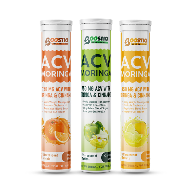 ACV Moringa | Multipack | Control Cravings | Weight Management | No Added Sugar | 45 Tablets