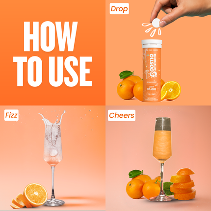 Pop & Spark - Zesty Orange | 10 Tablets