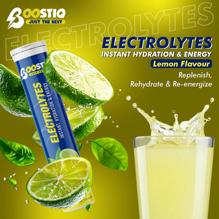Electrolytes - Instant Hydration | Lemon Flavour | 20 Tablets